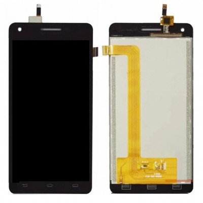 Lcd With Touch Screen For Philips V377 Black By - Maxbhi Com