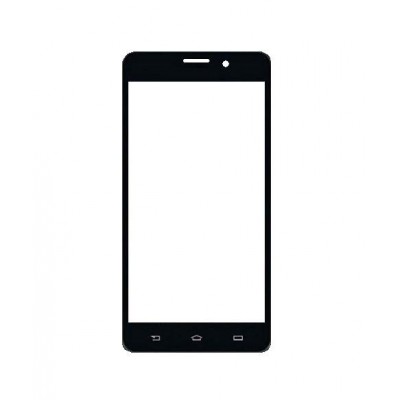 Replacement Front Glass For Philips V526 Black By - Maxbhi.com