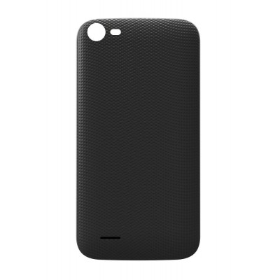 Back Panel Cover For Plum Axe Plus 2 Black - Maxbhi.com