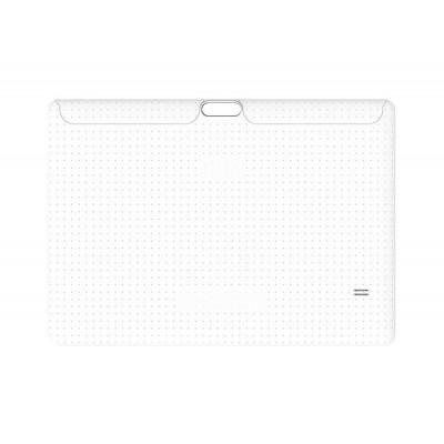 Back Panel Cover For Plum Optimax 10 White - Maxbhi.com
