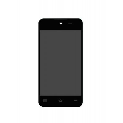 Lcd With Touch Screen For Blu Advance 4.0 L2 Black By - Maxbhi.com