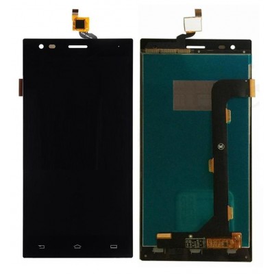 Lcd With Touch Screen For Philips S616 Black By - Maxbhi Com