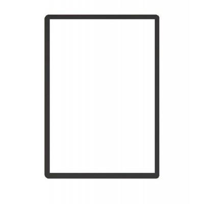 Replacement Front Glass For Plum Optimax 10 Black By - Maxbhi.com
