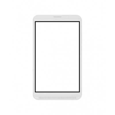 Replacement Front Glass For Plum Optimax 8.0 White By - Maxbhi.com