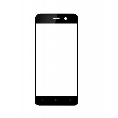 Replacement Front Glass For Allview P6 Lite Black By - Maxbhi.com