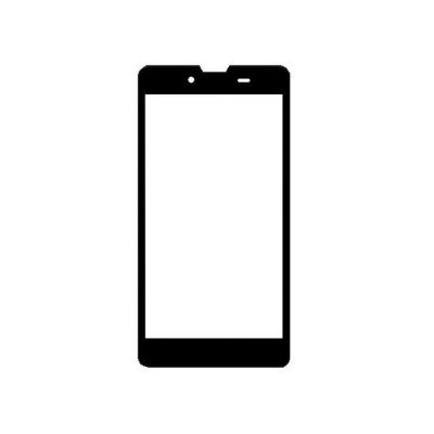 Replacement Front Glass For Blu Neo X Black By - Maxbhi.com