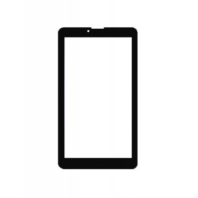 Replacement Front Glass For Blu Touch Book M7 Black By - Maxbhi.com