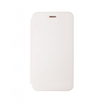 Flip Cover For Posh Kick Pro Lte L520 White By - Maxbhi.com