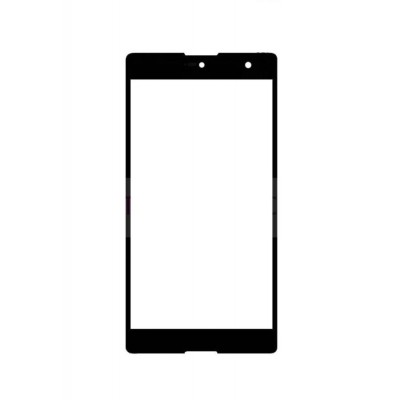 Replacement Front Glass For Blu Grand 5.5 Hd Black By - Maxbhi.com