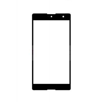 Replacement Front Glass For Blu Grand 5.5 Hd Black By - Maxbhi.com