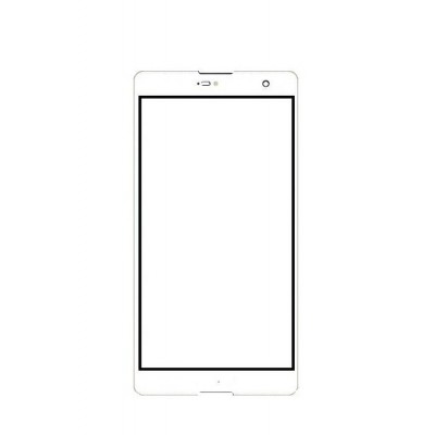 Replacement Front Glass For Blu Grand 5.5 Hd White By - Maxbhi.com