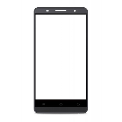 Replacement Front Glass For Posh Icon Hd X551 Black By - Maxbhi.com
