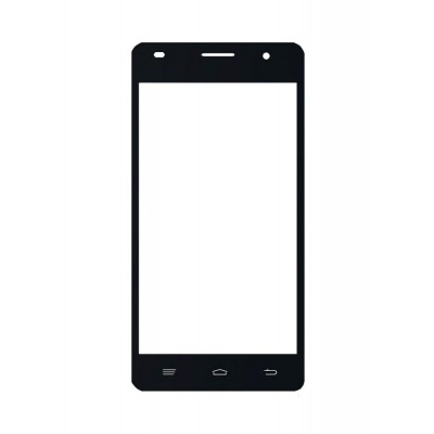 Replacement Front Glass For Posh Kick Pro Lte L520 Black By - Maxbhi.com