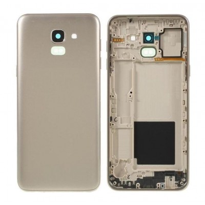 Back Panel Cover For Samsung Galaxy J6 Gold - Maxbhi Com