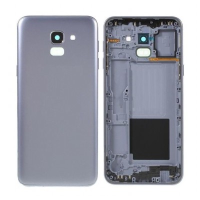 Back Panel Cover For Samsung Galaxy J6 White - Maxbhi Com