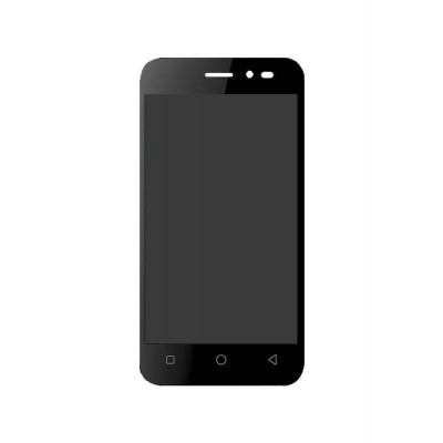 Lcd With Touch Screen For Verykool S4007 Leo Iv Black By - Maxbhi.com