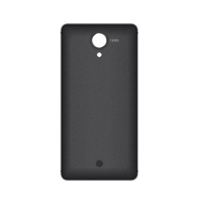 Back Panel Cover For Qmobile Noir A6 Black - Maxbhi.com