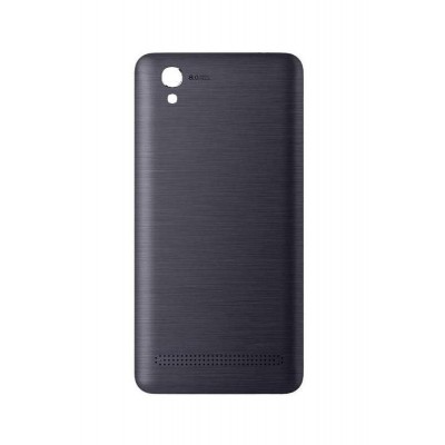 Back Panel Cover For Qmobile Noir Lt680 Black - Maxbhi.com