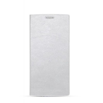 Flip Cover For Qmobile Noir S4 White By - Maxbhi.com