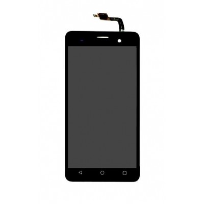 Lcd With Touch Screen For Qmobile Noir I6 Metal Hd Black By - Maxbhi.com