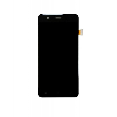 Lcd With Touch Screen For Qmobile Noir Lt750 Black By - Maxbhi.com