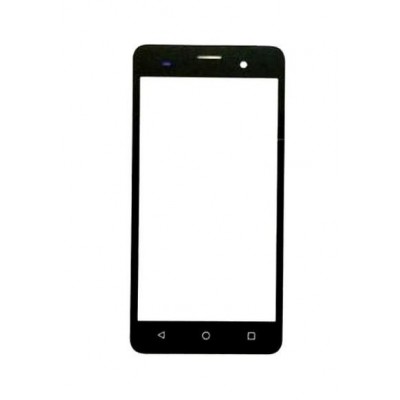 Replacement Front Glass For Qmobile Noir I6 Metal Hd Black By - Maxbhi.com
