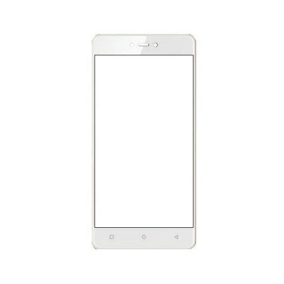 Replacement Front Glass For Qmobile Noir Lt700 Pro White By - Maxbhi.com