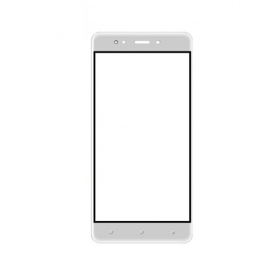 Replacement Front Glass For Qmobile Noir Lt750 Black By - Maxbhi.com