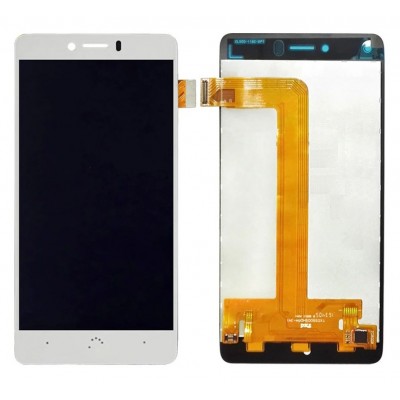 Lcd With Touch Screen For Bq Aquaris U Lite White By - Maxbhi Com