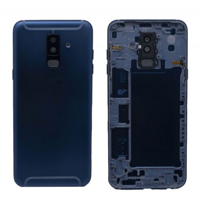 Back Panel Cover For Samsung Galaxy A6 Plus 2018 Blue - Maxbhi Com