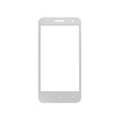 Replacement Front Glass For Alcatel Pop D5 White By - Maxbhi Com