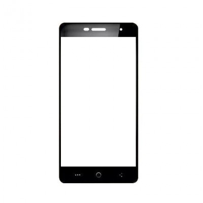 Replacement Front Glass For Mtech Tez4g Black By - Maxbhi.com
