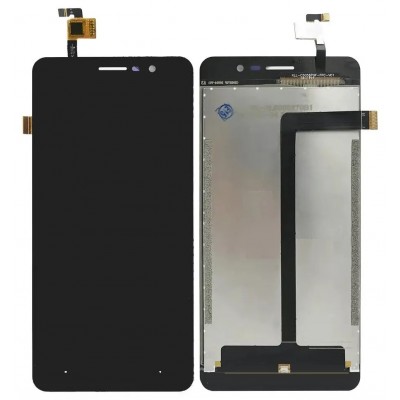 Lcd With Touch Screen For Doopro P3 Black By - Maxbhi Com
