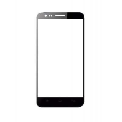 Replacement Front Glass For Doopro P3 Black By - Maxbhi.com