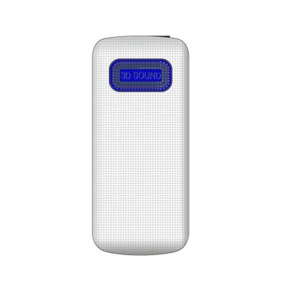 Back Panel Cover For Detel D1 Plus White - Maxbhi.com