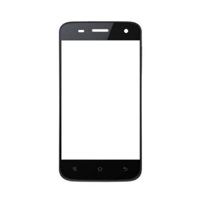 Replacement Front Glass For Haier E619 Black By - Maxbhi.com