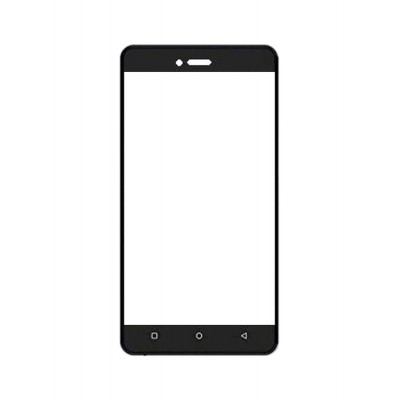 Replacement Front Glass For Zen Cinemax Force Black By - Maxbhi.com