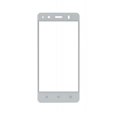Replacement Front Glass For Bq Aquaris M4.5 White By - Maxbhi.com
