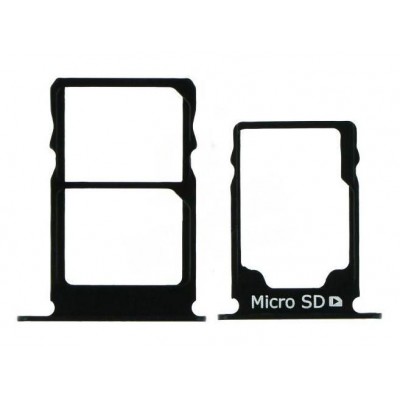 Sim Card Holder Tray For Nokia 3 1 Nokia 3 2018 Black - Maxbhi Com