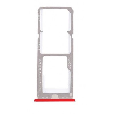 Sim Card Holder Tray For Oppo F7 Youth Red - Maxbhi Com