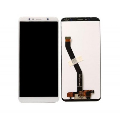 Lcd With Touch Screen For Huawei Y6 2018 White By - Maxbhi Com
