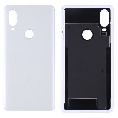 Back Panel Cover For Bq Aquaris X2 Silver - Maxbhi Com