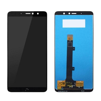 Lcd With Touch Screen For Bq Aquaris X2 Black By - Maxbhi Com