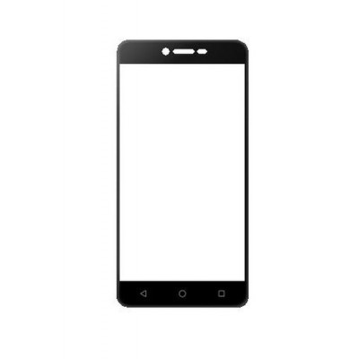 Replacement Front Glass For Qmobile Energy X2 Black By - Maxbhi.com