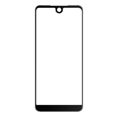 Replacement Front Glass For Wiko View2 Black By - Maxbhi.com