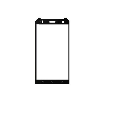 Replacement Front Glass For Nomu T18 Yellow By - Maxbhi.com