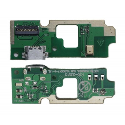 Charging Connector Flex Pcb Board For Lava Z70 By - Maxbhi Com