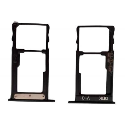 Sim Card Holder Tray For Bq Aquaris X2 Pro Black - Maxbhi Com