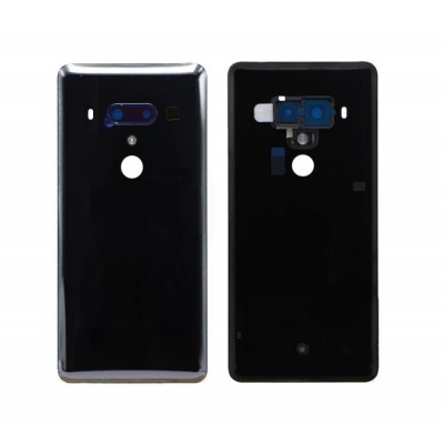 Back Panel Cover For Htc U12 Plus Black - Maxbhi Com
