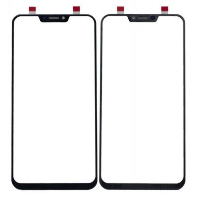 Replacement Front Glass For Asus Zenfone 5z Zs620kl Black By - Maxbhi Com